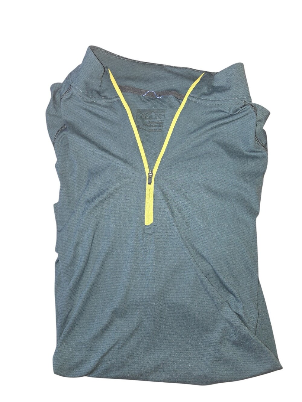 Patagonia Men's Capilene Lightweight Zip-Neck Baselayer – Gray/Blue